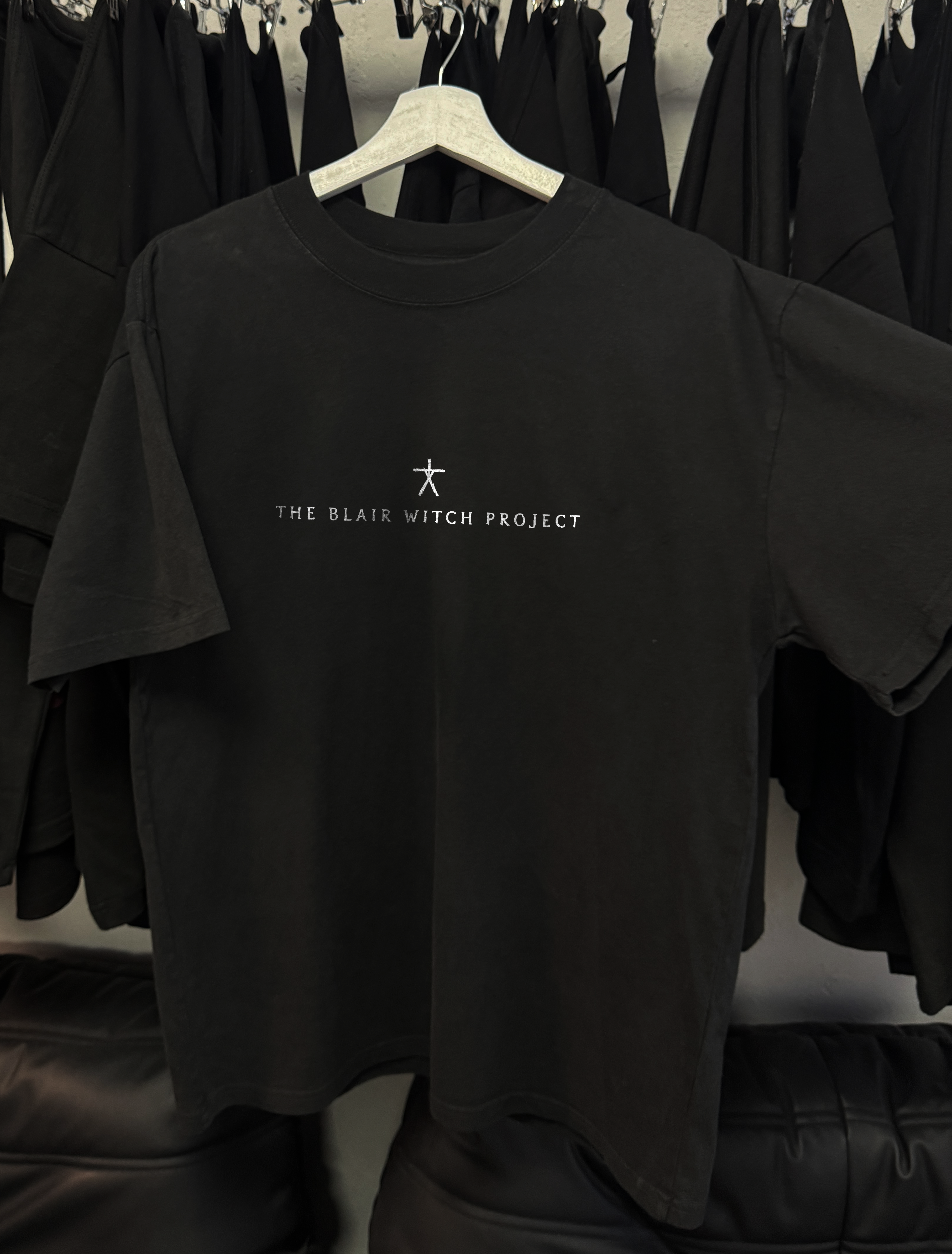 Vintage 90s Blair Witch Project black t-shirt, retro film / movie posterboy streetwear tee