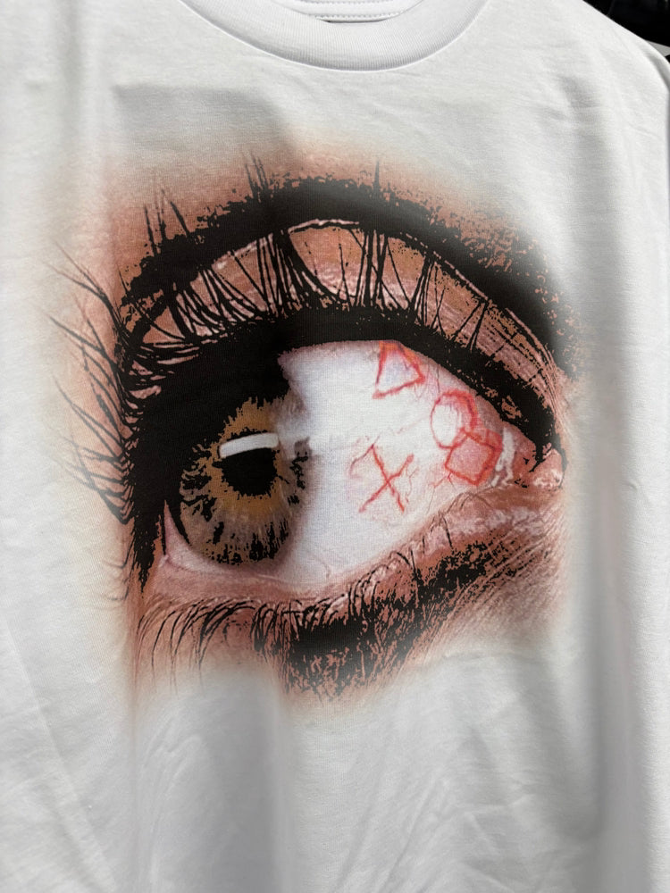 2000's PS2 eye white t-shirt