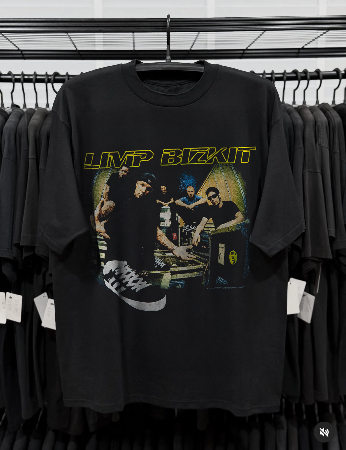 Limp Bizkit Vintage Graphic Tee 00s Rap Rock Shirt