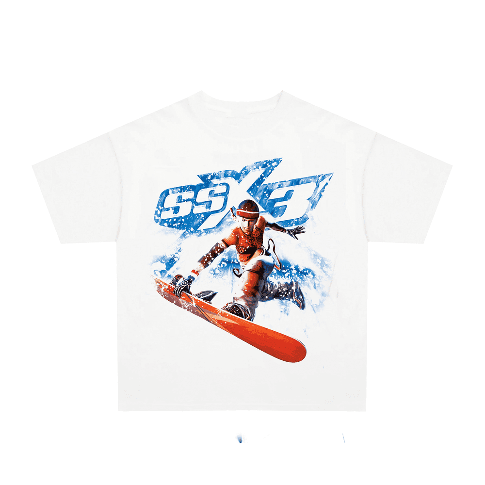 2000's SSX3 vintage white graphic t-shirt
