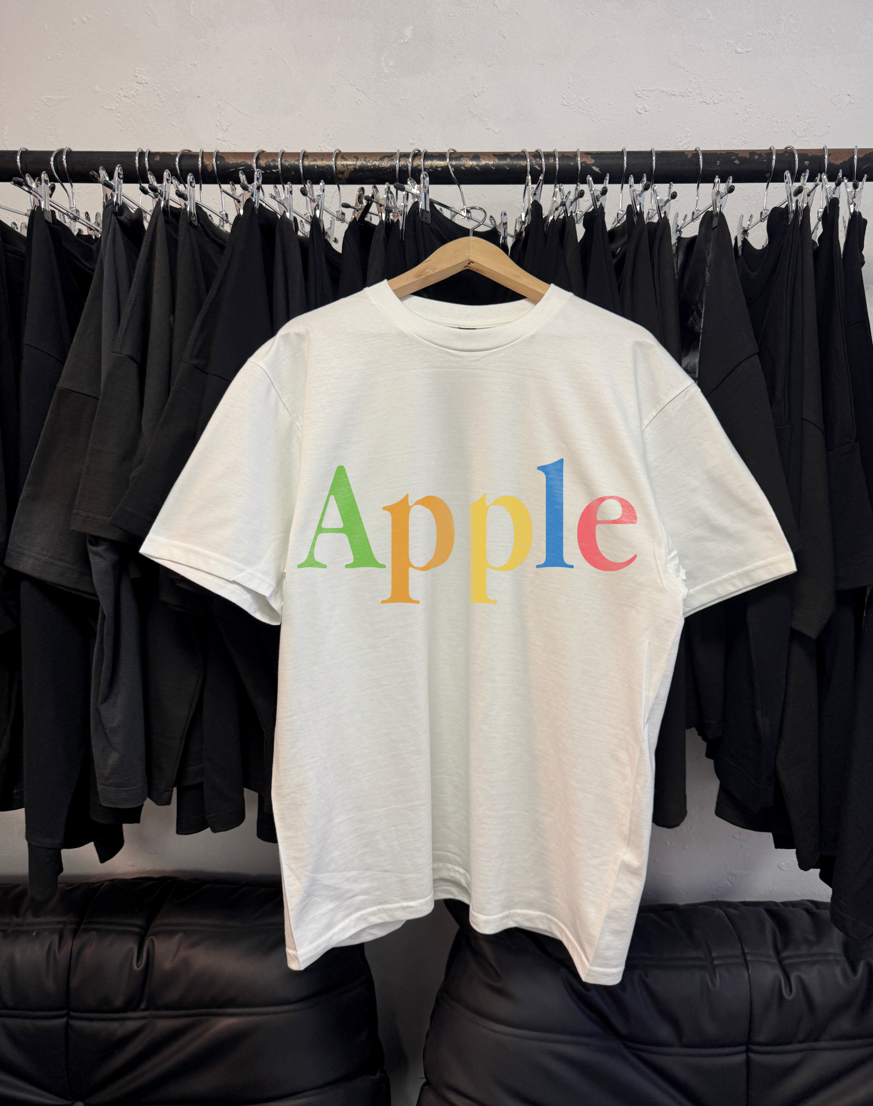 90's Apple vintage white graphic t-shirt