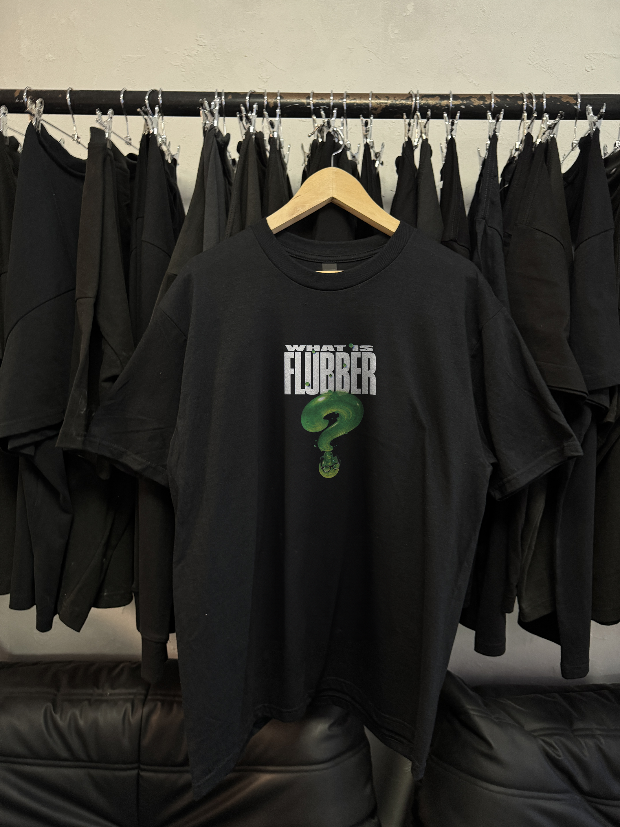 90's Flubber vintage black graphic t-shirt