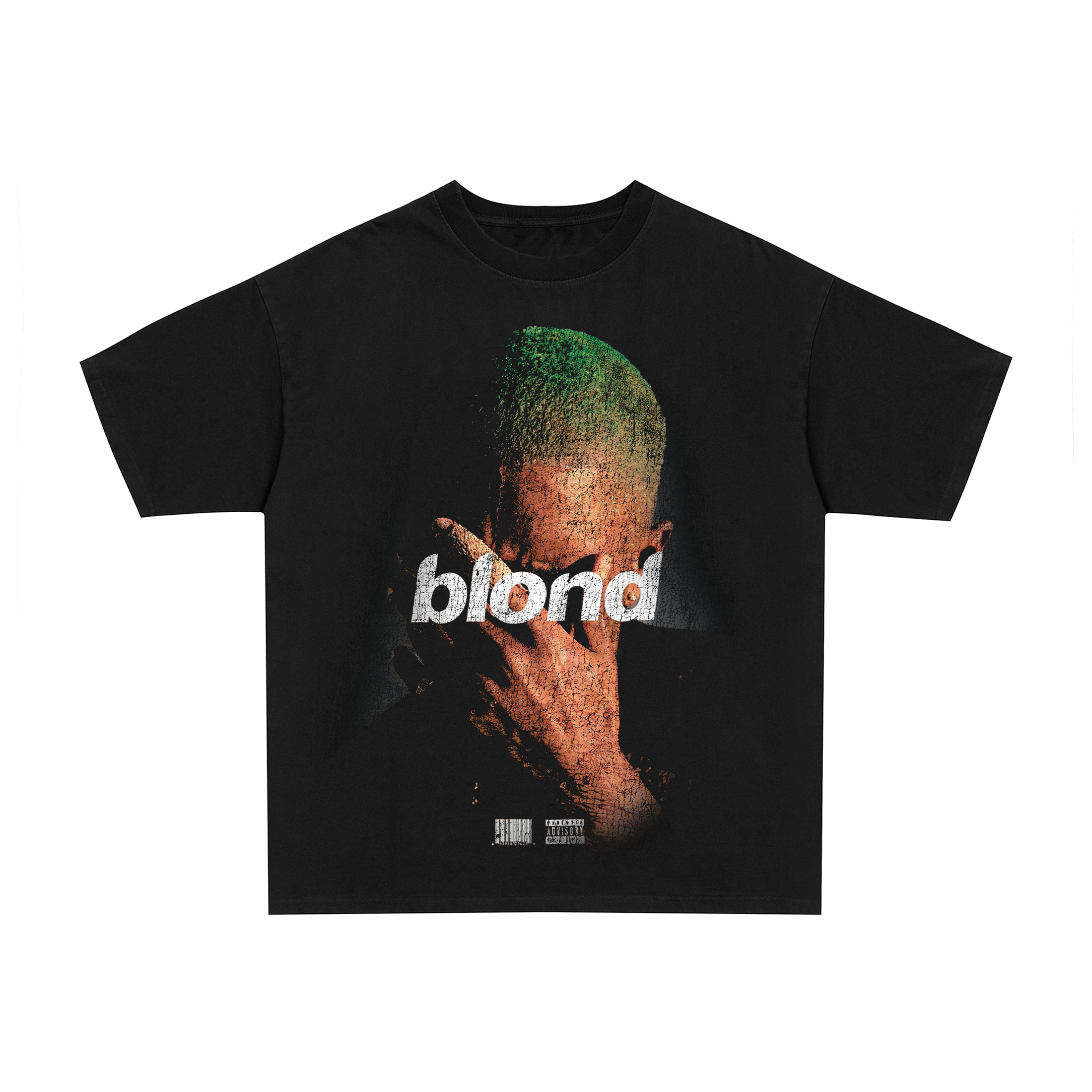 Frank Ocean blond vintage black heavyweight tee