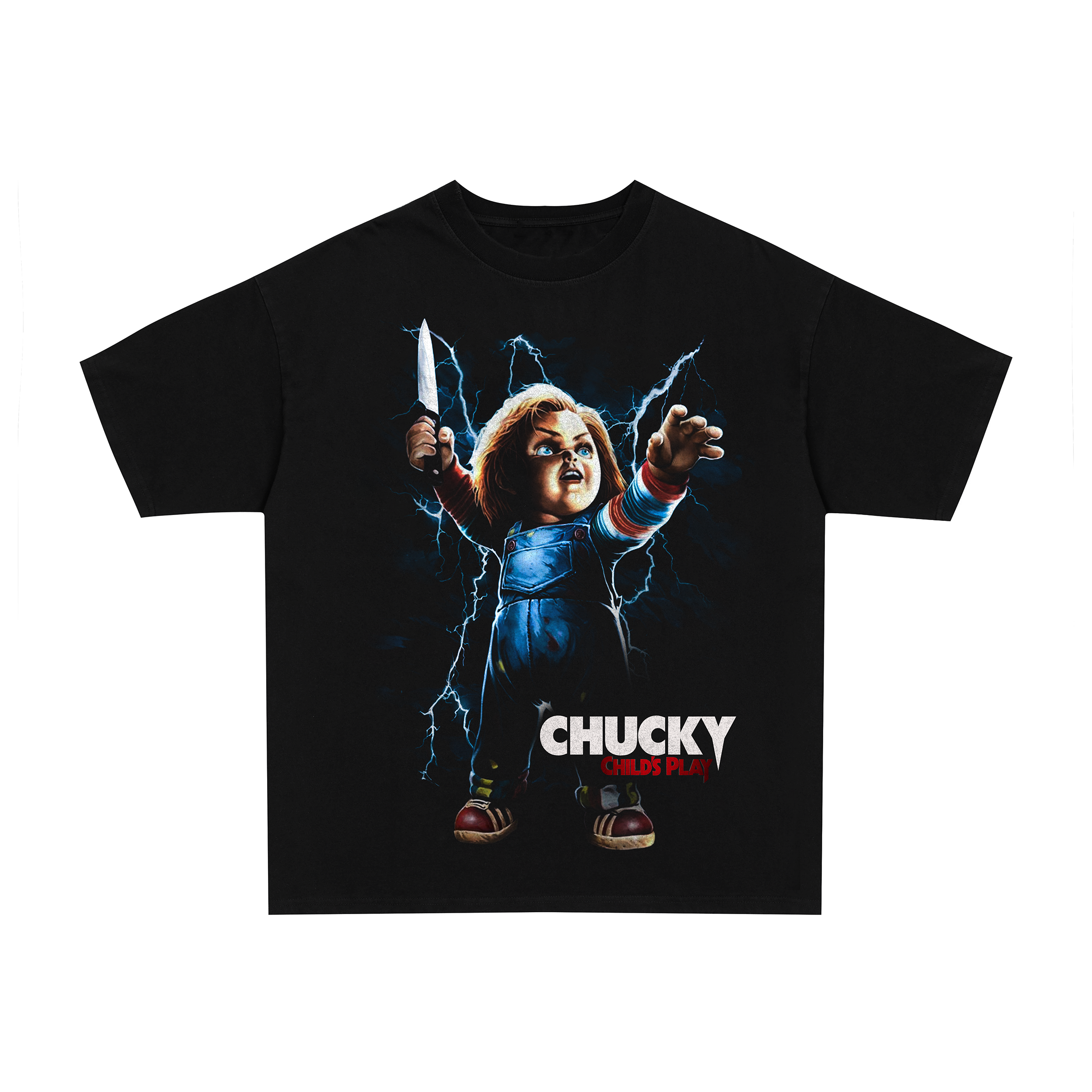 90's Chucky childsplay vintage black graphic t-shirt