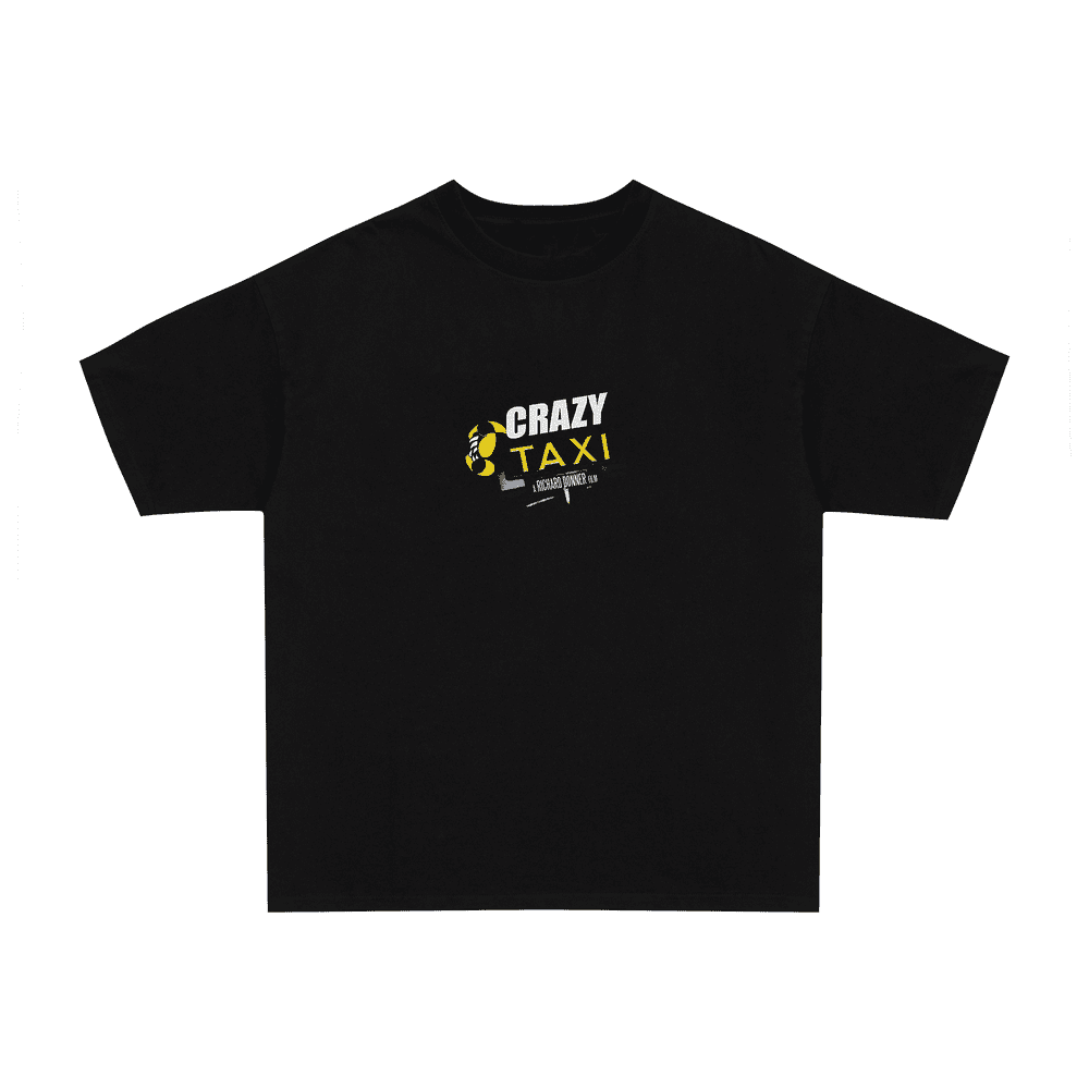 2000's Crazy Taxi vintage black graphic t-shirt