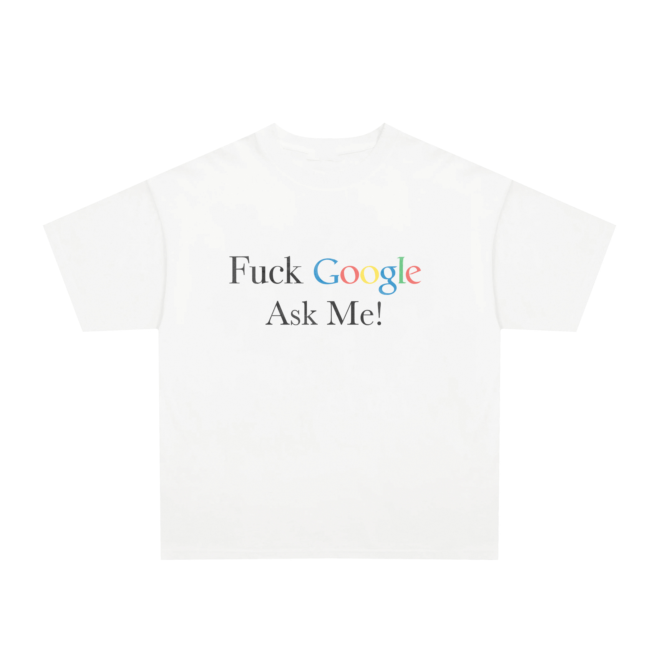 Vintage 2000s Google white t-shirt, retro tech posterboy streetwear tee