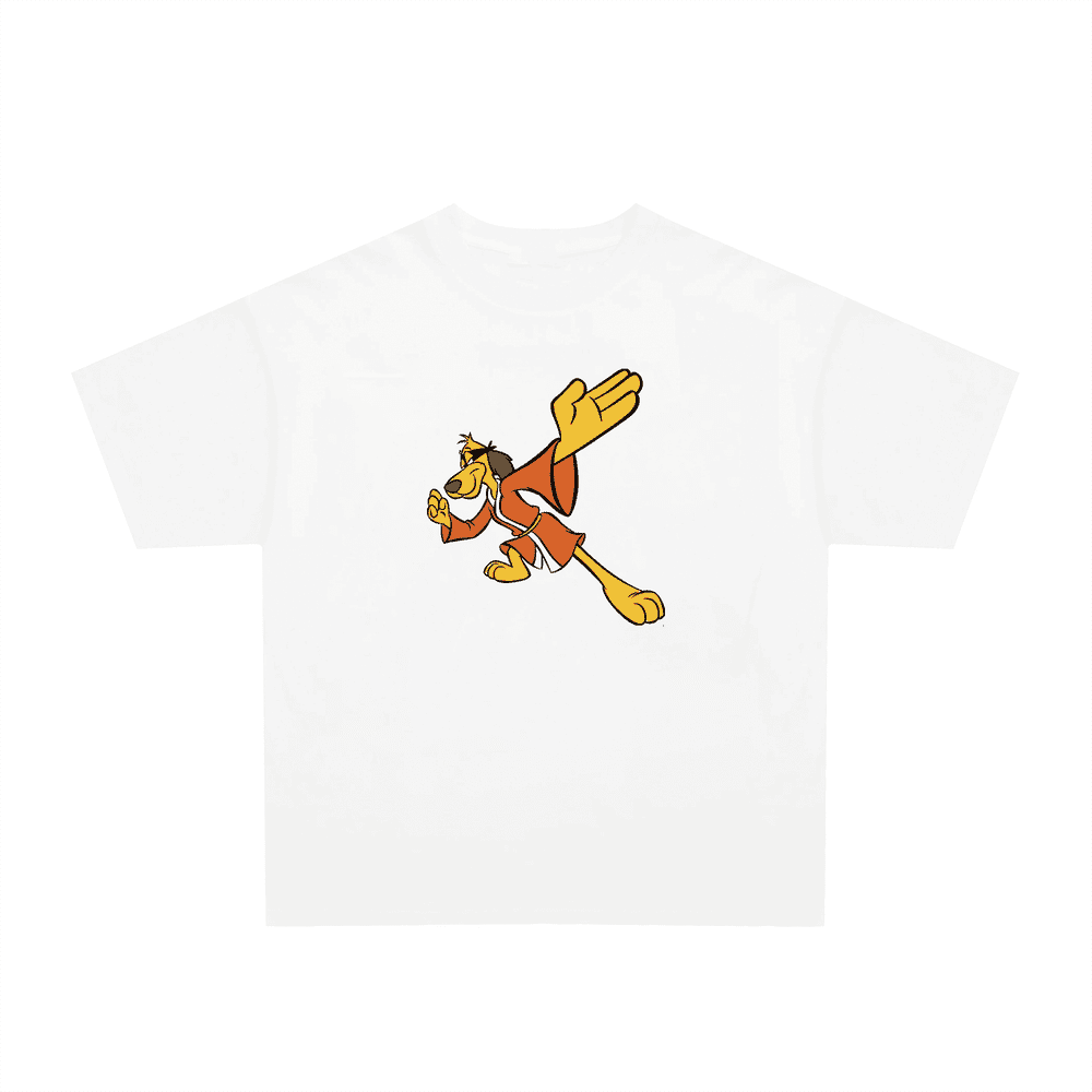 Vintage 80s Hong Kong Phooey graphic white t-shirt, retro movie / film posterboy streetwear tee