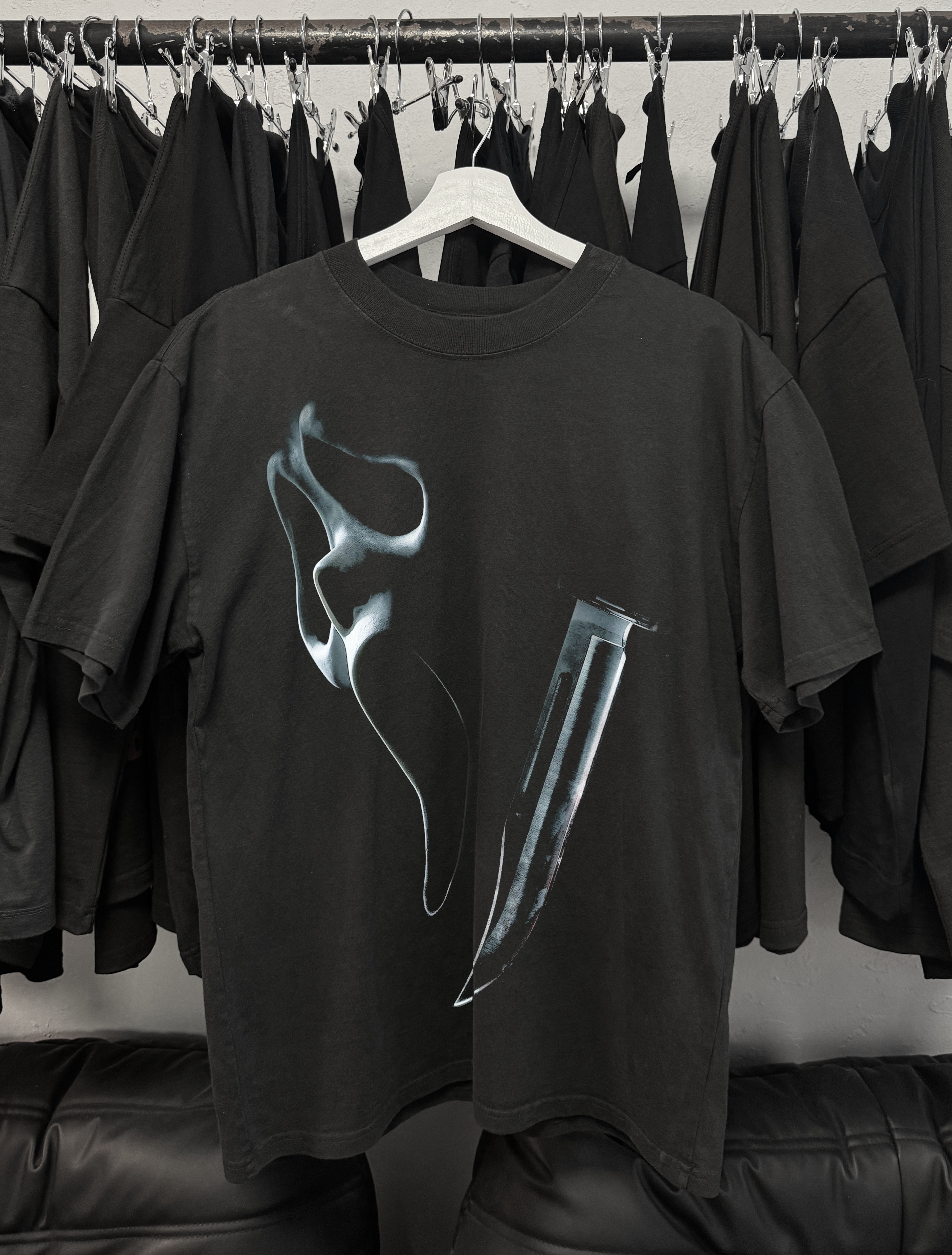 90's Scream vintage black graphic t-shirt