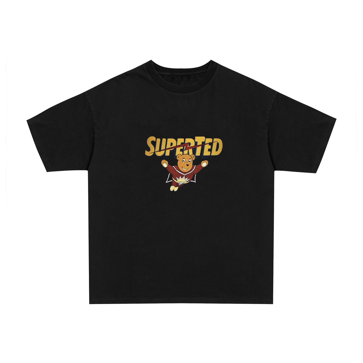 Vintage 80s Super Ted graphic white t-shirt, retro movie / film posterboy streetwear tee