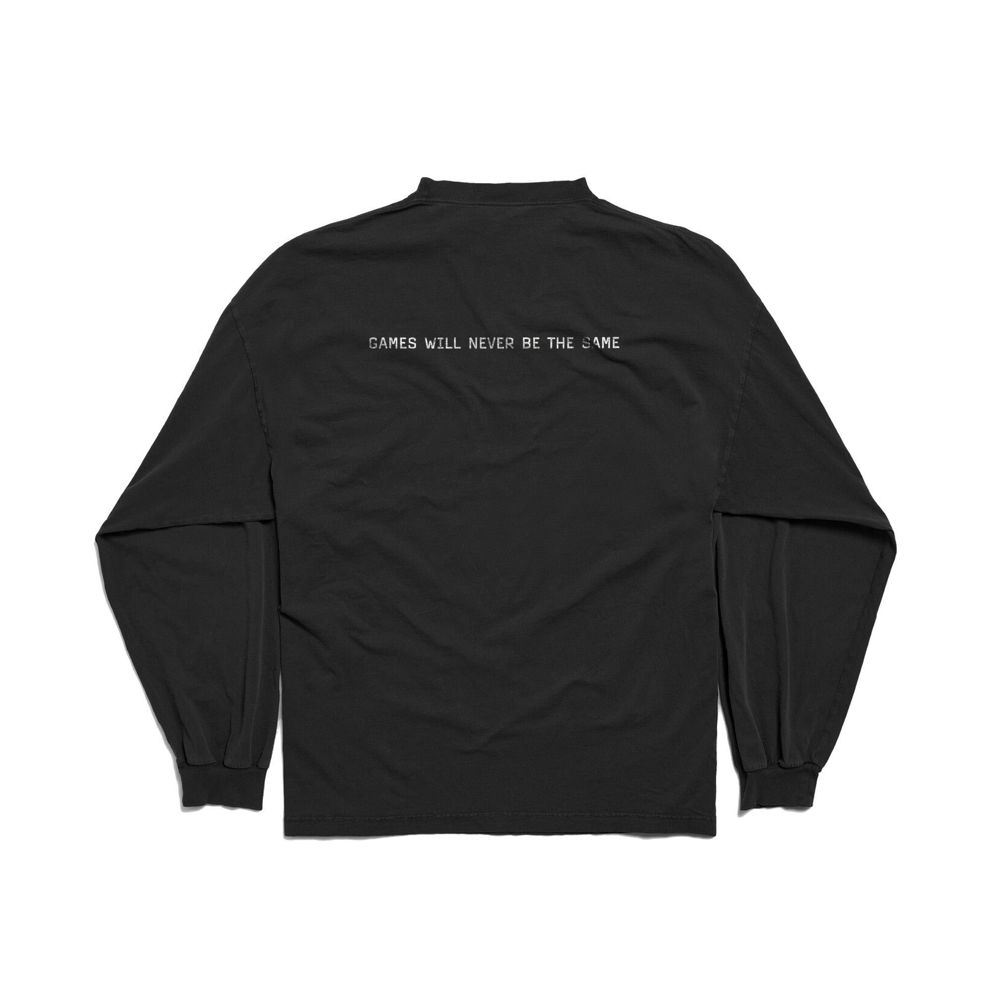 2000's xbox black L/S t-shirt